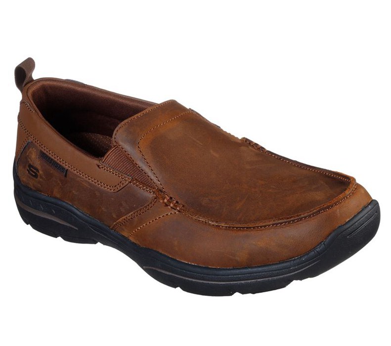 Skechers Herr Bruna Slip On - Relaxed Fit: Harper - Forde - Sverige (ECJVY-2519)